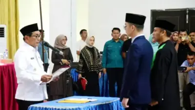 Bupati Tegas: ‘Tak Mau Lagi Dengar Keluhan soal PDAM!’ – Aznil Mardin Resmi Dilantik