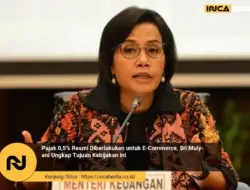 Sri Mulyani Wajibkan Pajak 0,5 Persen untuk Toko Online Mulai 1 Juli 2025