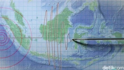 Gempa M 4,0 Guncang Bogor Malam Ini, Kedalaman 144 Km