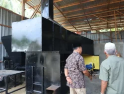 BUMDes Saayun Sarantak Dagam Komara Launching Oven Gabah Serbaguna
