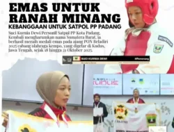 Dulang Emas untuk Sumbar, Personil Satpol PP Padang Perkasa di Cabang Kempo PON Beladiri 2025