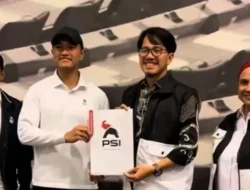 Kaesang Angkat Putra Gubernur Mahyedi Jadi Ketua DPW PSI Sumbar