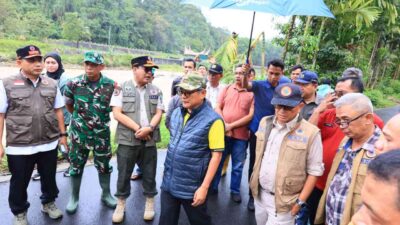 Sestama BNPB Tinjau Titik Bencana di Padang Pariaman, Pastikan Percepatan Pemulihan Infrastruktur