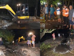 Pemko Pariaman Kerahkan Alat Berat, Genangan Air di Lohong Mulai Surut