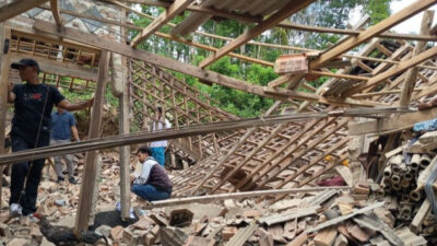 Ledakan Hancurkan Tiga Rumah di Pacitan, Polisi Selidiki Dugaan Bubuk Mercon
