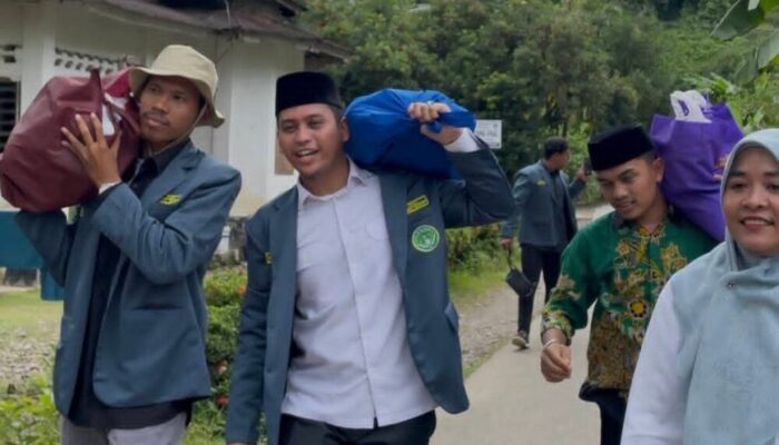 IPNU Padang Pariaman Salurkan Bantuan Sembako untuk Korban Bencana di Batang Anai