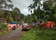 Korban Banjir Bandang Sungai Batang Mengungsi ke Maninjau, 185 Jiwa Bertahan di Tenda Darurat