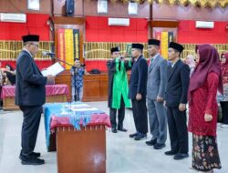 Wawako Pariaman Lantik Empat Pejabat Eselon II, Tegaskan Peran OPD Strategis