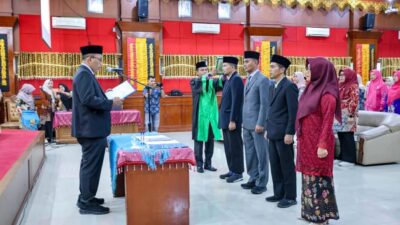 Wawako Pariaman Lantik Empat Pejabat Eselon II, Tegaskan Peran OPD Strategis