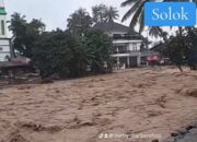 Hujan Deras Kembali Guyur Sumbar, Debit Sungai Naik dan Banjir Rendam Sejumlah Wilayah