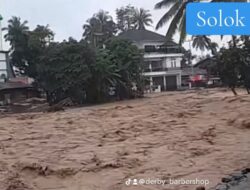 Hujan Deras Kembali Guyur Sumbar, Debit Sungai Naik dan Banjir Rendam Sejumlah Wilayah