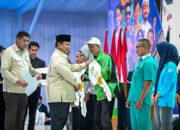 Presiden Prabowo Hadiri Akad Massal 50.030 Unit KPR FLPP Tahun 2025 di Banten