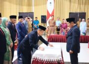 Bupati Padang Pariaman Lantik 7 Pejabat Pimpinan Tinggi Pratama dan 13 Pejabat Fungsional
