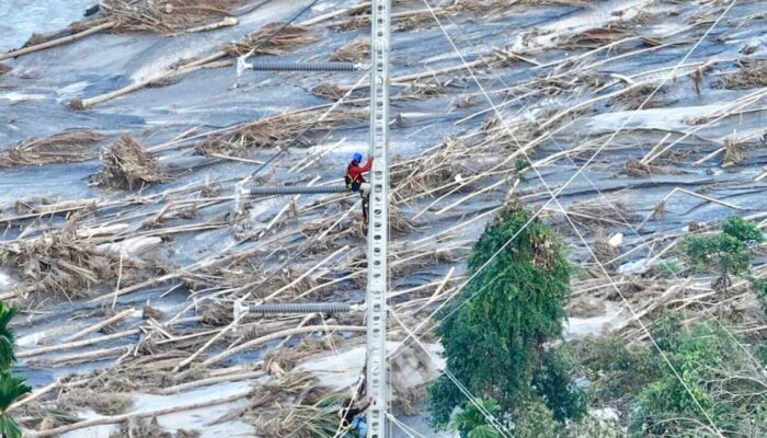 Pemulihan Listrik Aceh Dikebut, Tower Darurat Hampir Tuntas
