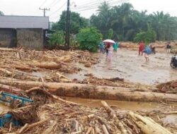 Relawan Medan Terobos Banjir dan Lumpur, Irham Hasibuan Selamatkan Warga dengan Alat Seadanya