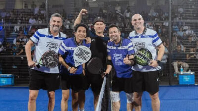 Raffi Ahmad-Cambiasso Kalahkan Desta-Panucci di Final Padel Wars 2025