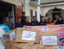 Bawaslu RI Hadir di Tengah Duka, Salurkan Bantuan untuk Korban Banjir Bandang Agam dan Tanah Datar