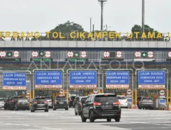 Arus Lalu Lintas Tol Jakarta–Cikampek Ramai Lancar Jelang Libur Nataru