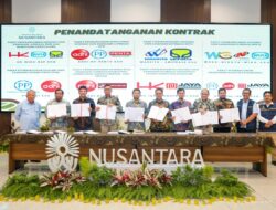 IKN Teken 8 Kontrak Pembangunan Kawasan Legislatif dan Yudikatif, Target Ibu Kota Politik 2028