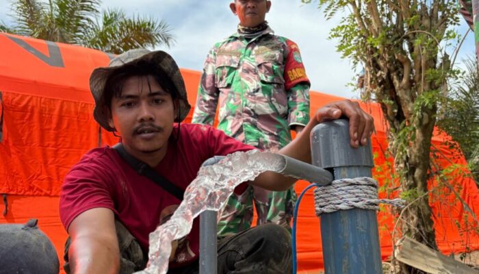 BNPB Bangun 100 Sumur Bor untuk Penyintas Banjir Bandang di Aceh Utara