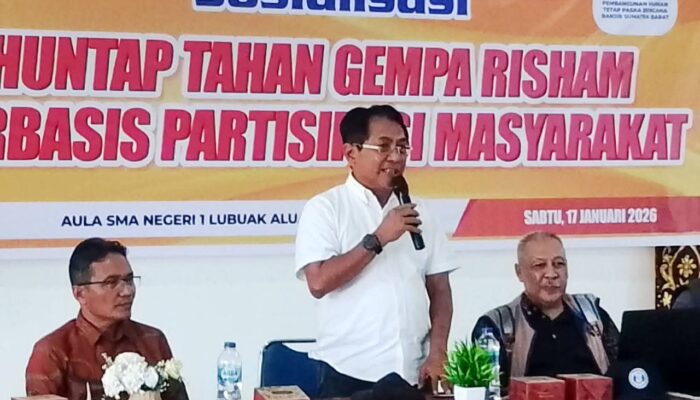 Bupati Padang Pariaman Tegaskan Tak Tinggalkan Penyintas Bencana Meski Anggaran Terbatas