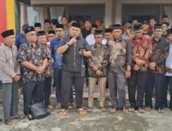 Rapat Akbar Ompek Jiniah Koto Nan Ompek Tegaskan Pertahankan Tanah Ulayat Pasar Syarikat Payakumbuh