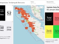 Update Banjir Sumatra 5 Januari 2026: 1.177 Meninggal, Banjir Susulan Ancam Maninjau Sumbar