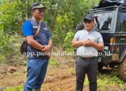 Bupati Pasbar Tinjau Jalan Alternatif Jembatan Panjang–Talu Pascabencana