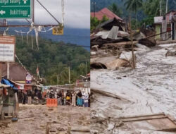 Banjir Bandang Terjang Maninjau Malam Tahun Baru, Jalur Lubuk Basung–Bukittinggi Lumpuh