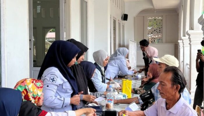 Mahasiswa KKN Universitas Andalas Gelar Cek Kesehatan Gratis Bersama Puskesmas Batu Basa di Nagari III Koto Aur Malintang