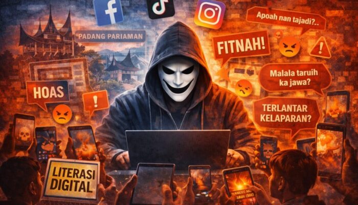 Bahaya Akun Anonim dan Narasi Provokatif di Media Sosial, Tantangan Literasi Digital Padang Pariaman
