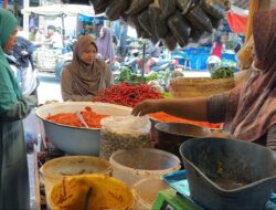 Harga Bahan Pokok di Pasar Pariaman Jelang Ramadan 2026 Stabil, Cabai Merah dan Telur Naik
