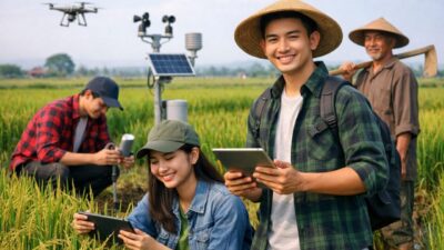 Regenerasi Petani Milenial di Lamongan Terancam, Smart Farming Jadi Harapan Baru