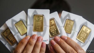 Harga Emas Pegadaian Turun Lagi, Galeri 24 Lebih Murah dari UBS Hari Ini