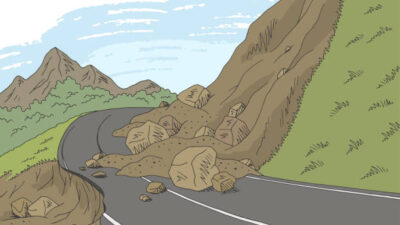 Akses Sungai Ibur Terputus, Longsor Bukik Kandih Lumpuhkan Jalur Sungai Sariak–Buluh Kasok