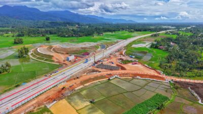 Rekayasa Lalu Lintas Tol Padang–Sicincin 23–24 Februari 2026, Hutama Karya Terapkan Detour di KM 18+998