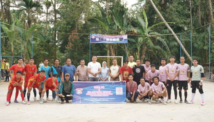 Meriah dan Penuh Gol, Turnamen Futsal Koka FC x Sejahtera Grup Resmi Dibuka