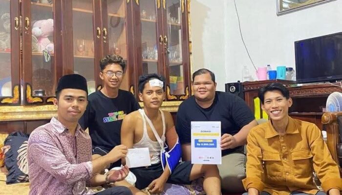 Duka Kecelakaan KA Lembah Anai, Pemuda Sungai Geringging Galang Donasi Rp11,8 Juta untuk Korban