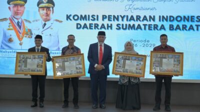 Dorong Regulasi Baru, Gubernur Sumbar Usulkan Pengawasan Penyiaran Jangkau Media Sosial