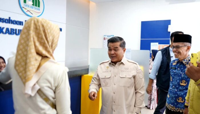 Jelang Idulfitri 2026, Bupati Agam Sidak PDAM Tirta Antokan Pastikan Layanan Air Bersih Aman