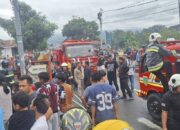 Kebakaran Hebat di Padang Panjang Hanguskan Satu Rumah, Kerugian Rp125 Juta