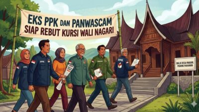 Eks PPK dan Panwascam Ramaikan Pilwana Serentak 2026 di Padang Pariaman