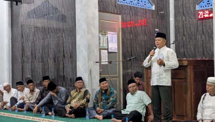 Safari Ramadan 1447 H, Bupati Welly Suhery Beberkan Kondisi Fiskal Pasaman dan Serahkan Bantuan