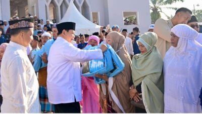Tangis Warga Sambut Prabowo di Lebaran Huntara Aceh Tamiang: Kami Tidak Ditinggal