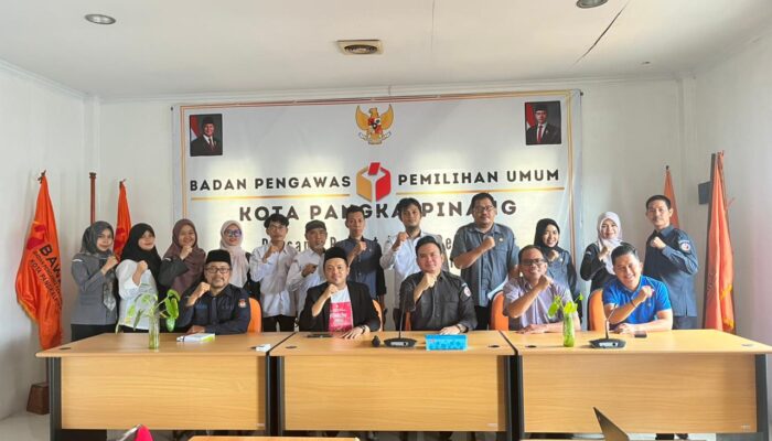 Bawaslu dan KPU Pangkalpinang Sinkronkan Data Pemilih, Bahas Temuan Pemutakhiran Berkelanjutan