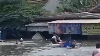BPBD Tangsel Tetapkan Siaga-1 Banjir, Debit Air Kali Cantiga dan Kali Angke Naik