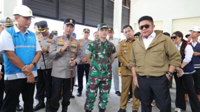 Kapolda Sumsel Cek Tol Kapal Betung, Pastikan Jalur Mudik Lebaran 2026 Siap dan Aman