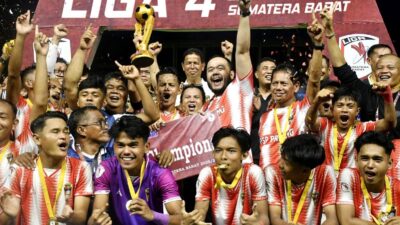 PSP Padang Juara Liga 4 Sumbar 2026, Fadly Amran Siap Dukung ke Nasional