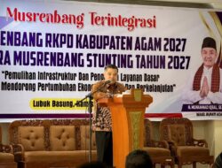 Musrenbang Agam 2027 Fokus Pemulihan Infrastruktur Pascabencana, Butuh Rp5 Triliun