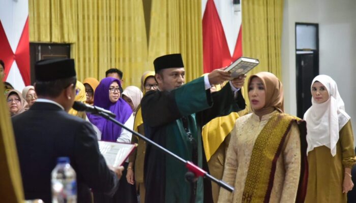 Srinelis Dilantik Jadi Asisten Administrasi Umum, Bupati JKA Tekankan Disiplin ASN